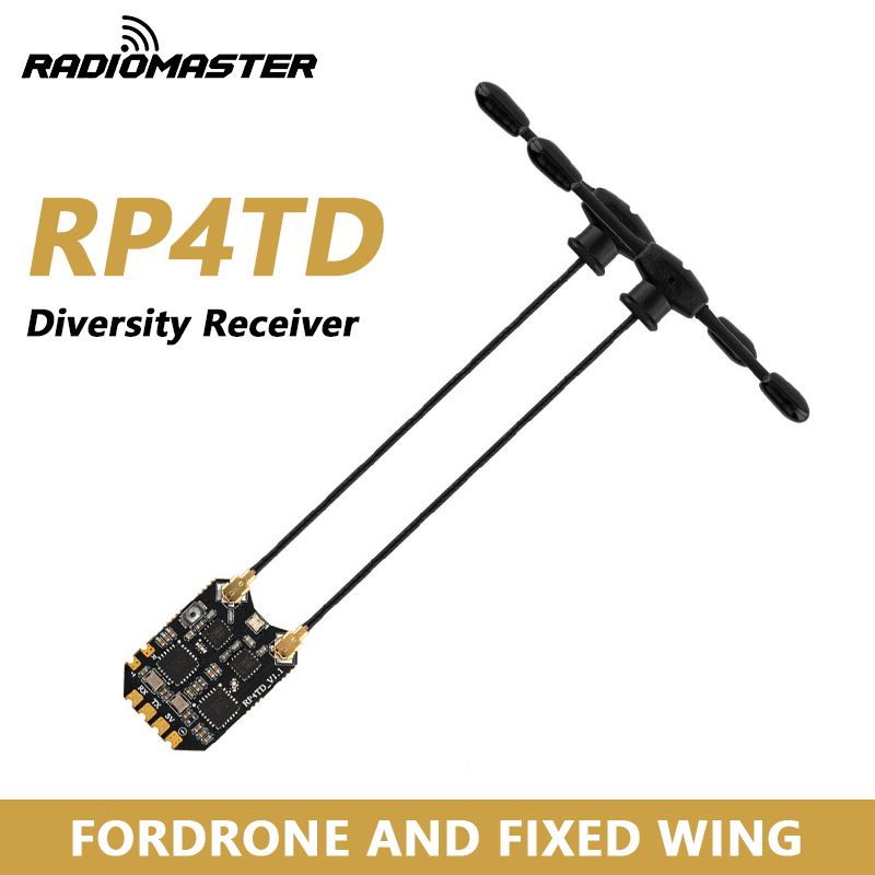 Fpv Drone Tool Kit - RadioMaster RP4TD ExpressLRS 2,4GHz Diversity-ontvanger met