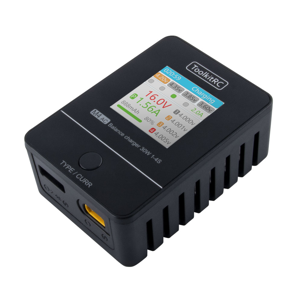 Toolkitrc M4ac 30W Lipoleven L - Fpv Drone Charger recensie en prijs