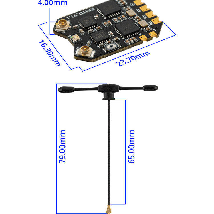 RadioMaster RP4TD ExpressLRS 2 - Fpv Drone Tool Kit recensie en prijs